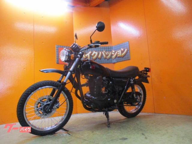 カワサキ ２５０ＴＲ ２００９年電子制御Ｆｉモデル エボニーカラー ブラックシート｜バイクパッション  （株）パッション｜新車・中古バイクなら【グーバイク】