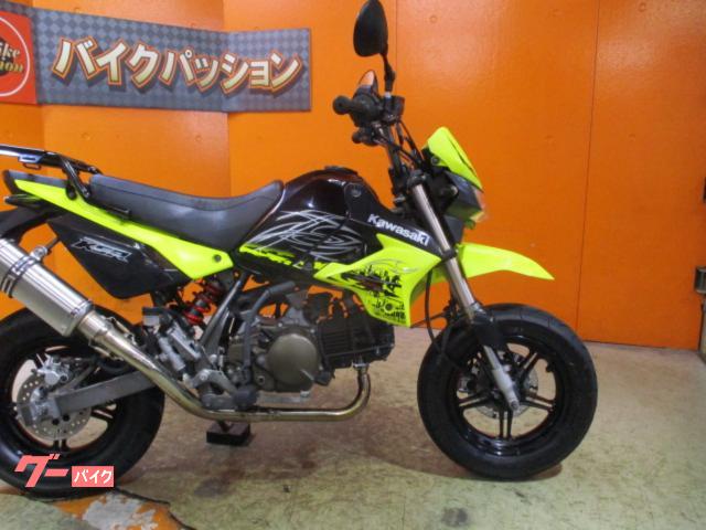 カワサキ ＫＳＲ１１０ ２０１４年セル付きモデルＥ 社外キャリア 社外ステンレスマフラー｜バイクパッション  （株）パッション｜新車・中古バイクなら【グーバイク】