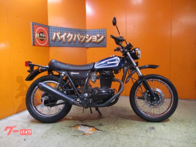 カワサキ ２５０ＴＲ ２００５年式 メタリックノクターンブルー マークIIカラー 純正フルノーマル車両｜バイクパッション  （株）パッション｜新車・中古バイクなら【グーバイク】