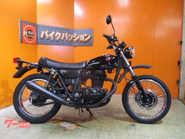 カワサキ ２５０ＴＲ ２００９年電子制御Ｆｉモデル エボニーカラー ブラックシート｜バイクパッション  （株）パッション｜新車・中古バイクなら【グーバイク】