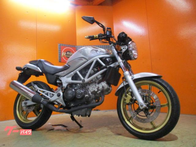 ＶＴＲ２５０　２０１２年Ｆｉモデル　現行２．０ＥＴＣ　スワローハンドル　左右アジャスター機能付社外レバー　社外ミラー