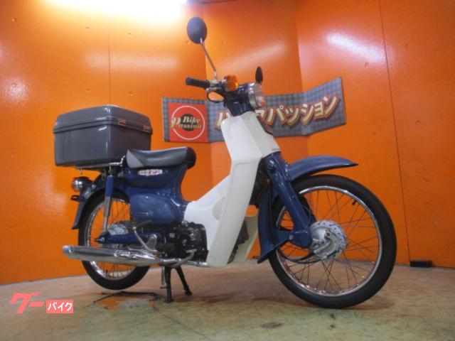 スーパーカブ５０　２００７年　国内製造丸目ファイナルエディションＦｉモデル　ビジネスタイプＢＯＸ　コスミックブルー　フルノーマル車