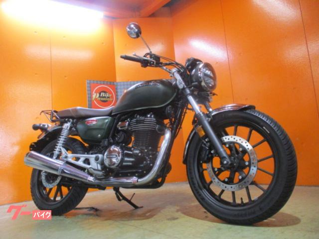 ＧＢ３５０　ＡＢＳ　逆車ハイネス　マットマーシャルグリーンメタリック　前後カメラドライブレコーダー　純正フルノーマル車両　鍵２本