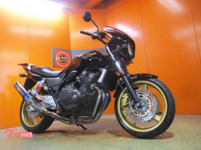 ＣＢ４００Ｓｕｐｅｒ　Ｆｏｕｒ　ＶＴＥＣ　Ｒｅｖｏ　ＡＢＳ　ワイバーンフルエキマフラー　スポーツグリップヒーター　ビキニカウル
