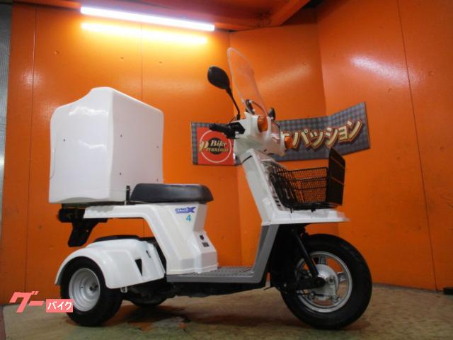 ジャイロＸスタンダード　２０１６年　４ＳＴ　ＦＩ　ミニカー改造済　ノーヘル乗車ＯＫ　フルオプション　ＪＭＳデリバリーＢＯＸ