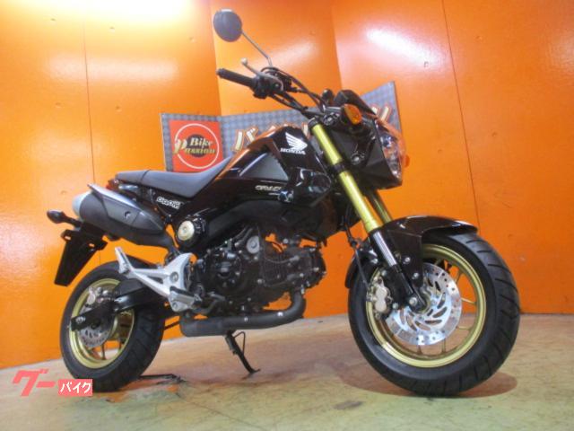 グロム　２０１４年マイナーチェンジ後モデル　純正鍵２本　純正フルノーマル車両　アステロイドブラックメタリック　１オーナー車
