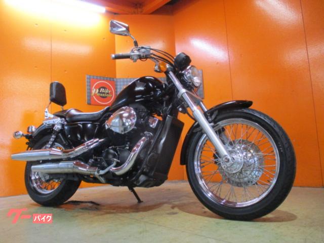 ＶＴ４００Ｓ　２０１１年　ＵＳＢ電源　バックレスト　サイドバッグステー　グラファイトブラック　純正フルノーマル車両