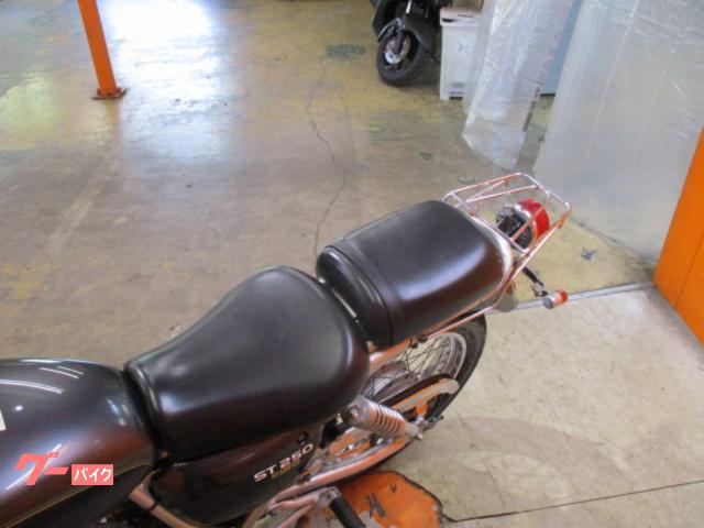 st250e 純正シート バイク タンデム ST250 純正シート 前後