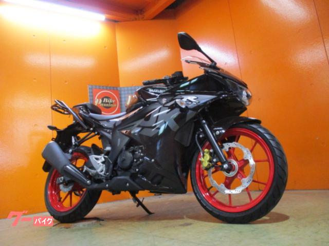 ＧＳＸ−Ｒ１２５　ＡＢＳ　２０２３年現行ＤＬ３２Ｄ　社外キャリア　純正鍵２本　純正フルノーマル車両　タイタンブラック