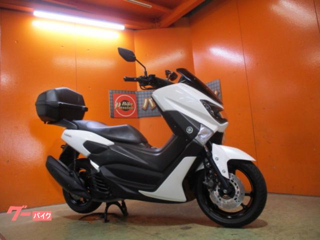 ＮＭＡＸ　ＡＢＳ　２０２０年ＳＥＤ６Ｊモデル　ＵＳＢ電源　ヤマハ純正キャリア　リアＢＯＸ　ホワイトメタリック
