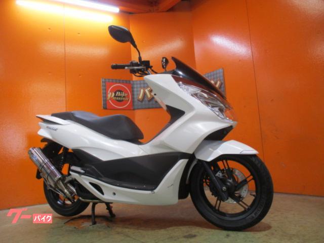ＰＣＸ　２０１４年ＪＦ５６モデル　ＳＰ忠雄ステンレスフルエキマフラー　アルミステップボード　パールジャスミンホワイト