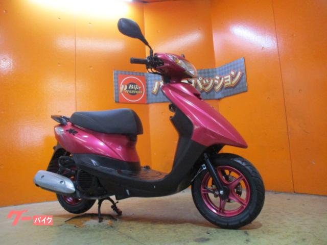 ＪＯＧ　ＺＲ　２０１５年マイナーチェンジ後モデル　パープリッシュレッドメタリック　純正フルノーマル車両