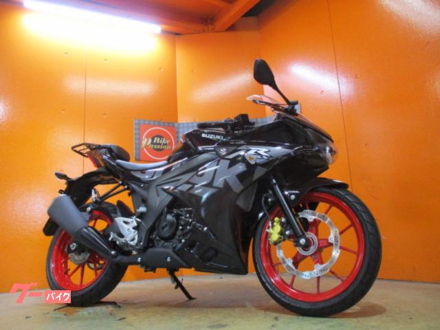 ＧＳＸ−Ｒ１２５　ＡＢＳ　２０２３年モデルチェンジ後ＤＬ３２Ｄ　前後カメラドライブレコーダー　社外キャリア　純正鍵２本