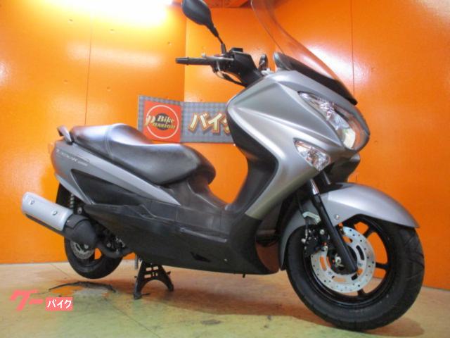 バーグマン２００　２０１９年モデル　リコール対策済み　マットフィブロイングレーメタリック　純正フルノーマル車両　純正キー２本