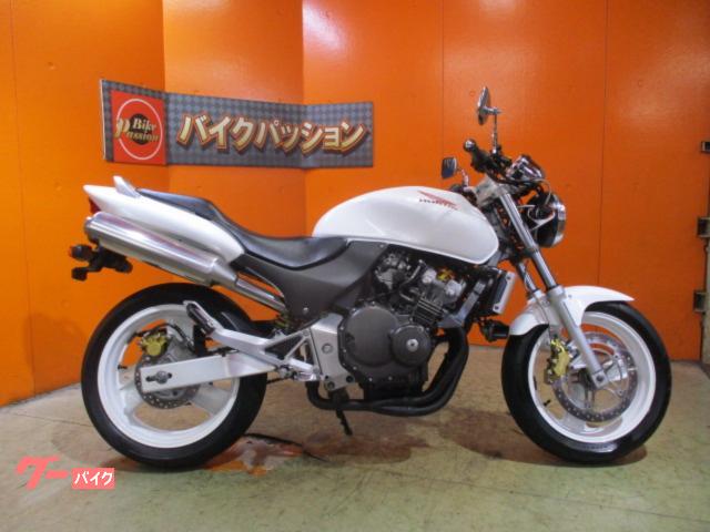 ホンダ Hornet タンク ホワイト ホンダ HORNET マイナーチェンジ後2003年モデル