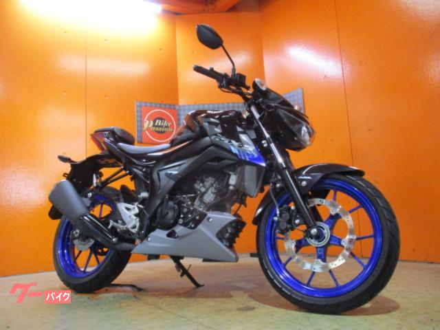 ＧＳＸ−Ｓ１２５　ＡＢＳ　２０２１年マイナーチェンジ後モデル　純正ハザード　タイタンブラック　ＵＳＢ電源　純正フルノーマル車両