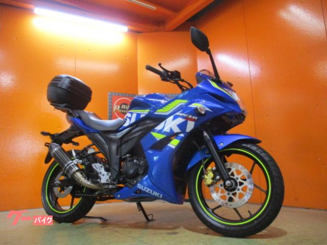 ＧＩＸＸＥＲ　ＳＦ　１５０　ＦＩ　２０１８年モデル　ＥＴＣ　ＵＳＢ　社外キャリア　ＧｉｖｉＲＢＯＸ　社外マフラー　フルオプション車