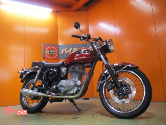 エストレヤ　２００７年モデルチェンジ後電子制御フューエルインジェクションモデル　社外マフラー　キャンディファイアレッド