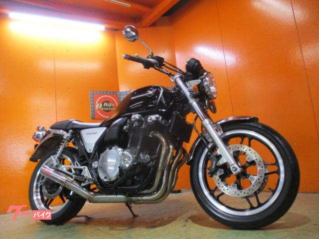 ＣＢ１１００　モリワキショート菅　ＥＴＣ　ダークネスブラックメタリック