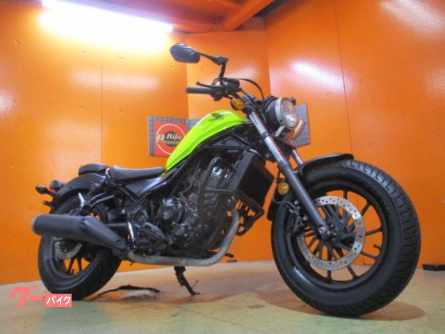 レブル２５０　２０１７年モデル　ＥＴＣ　ＵＳＢ電源　社外ミラー　レモンアイスイエロー　前後タイヤバリ溝