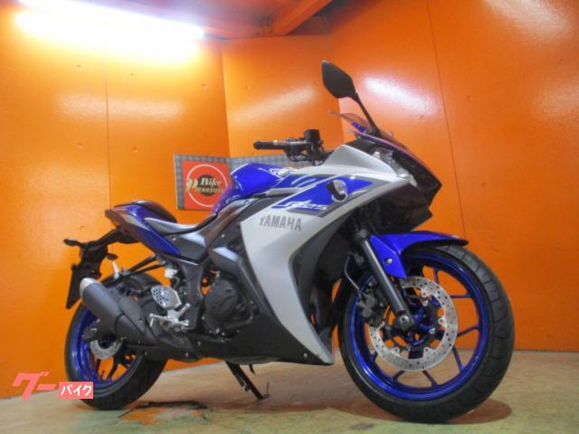 ＹＺＦ−Ｒ２５　２０１５年規制前３６ＰＳフルパワーモデル　前後タイヤバリ溝　純正フルノーマル車両　ディープパープリッシュブルーメタ