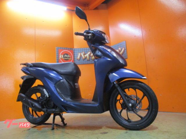 Ｄｉｏ１１０　２０２２年電子キーモデル　マットスターリーブルーメタリック　電子キー２本　純正フルノーマル車両