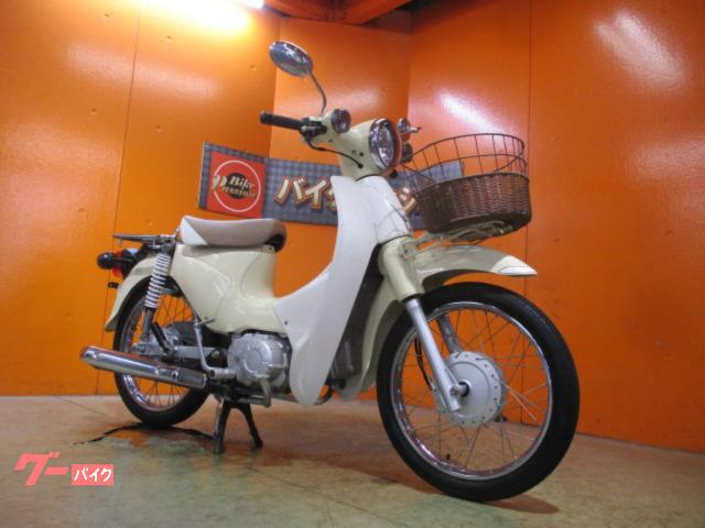 スーパーカブ１１０　国内製造２０１０年ＪＡ０７モデル　ＹＳＳリアサスペンション　フロントキャリアバスケット　スモークウインカー