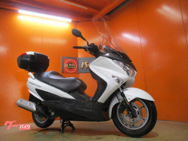 バーグマン２００　２０１７年モデル　ロングスクリーン　社外キャリア　ＲＢＯＸ　ＬＥＤヘッドライト