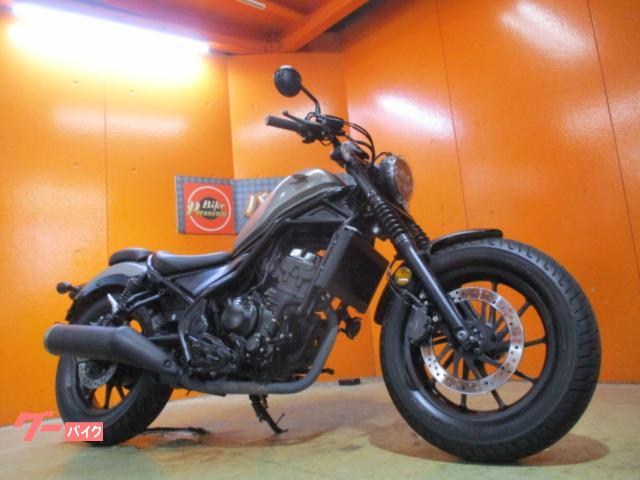 レブル２５０　ＡＢＳ　２０２０年マイナーチェンジ後モデル　フォークブーツオプションＳ仕様　マットアマードシルバーメタリック鍵２本