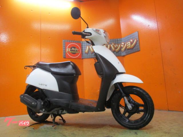 レッツ　２０１７年規制前４．１ＰＳフルパワーモデル　ソリッドスペシャルホワイト　純正鍵２本　純正フルノーマル車両