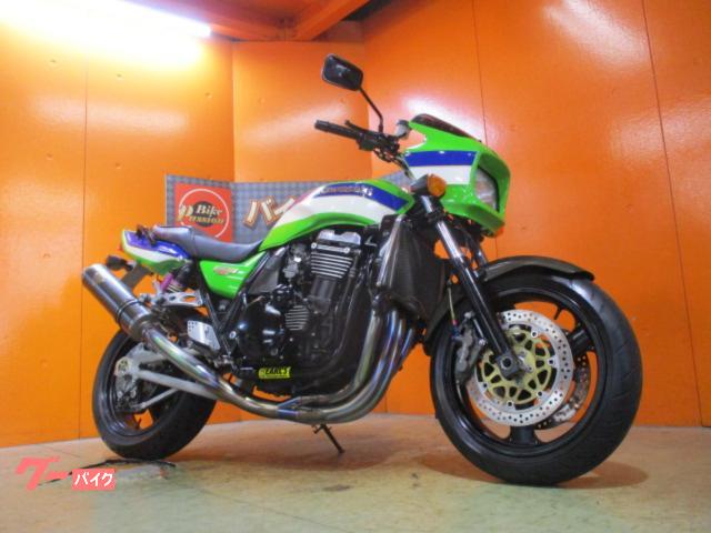 ＺＲＸ１１００　ファイナルディション　ワイバーンフルエキマフラー　クワンタムＲサス　社外マスター　カーボンＦフェンダ　ＥＴＣ