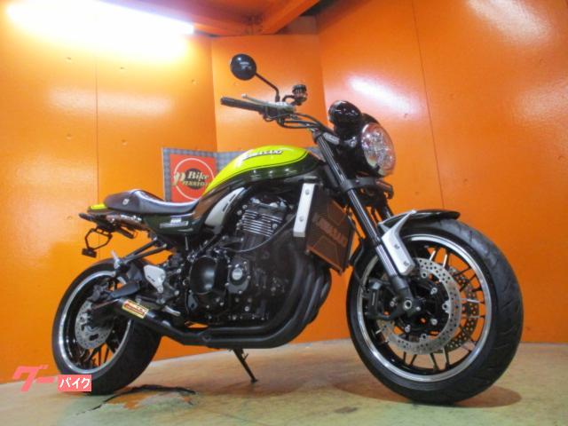 Z900RS ABS イエローボールエディション ミスティ手曲げショート菅フルエキマフラー フェンダーレス 純正鍵2本 ETC