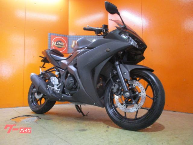 YZF−R25 2018年RG43Jモデル フェンダーレス LEDウインカー ヘルメットホルダー マッドブラック