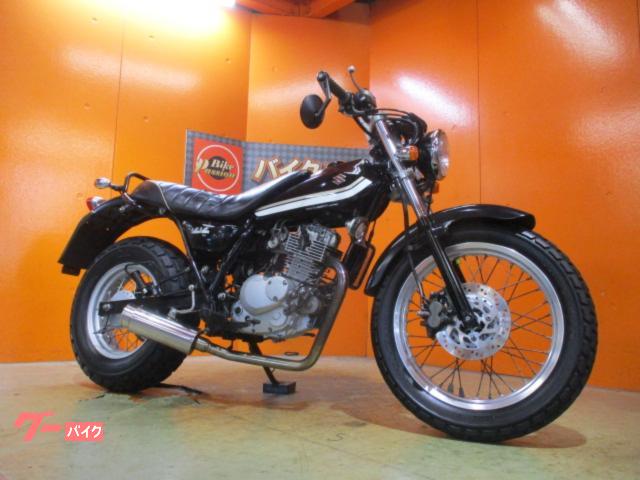 バンバン２００　２０１０年インジェクションモデル　ウイルズウィンステンレスフルエキマフラー　ソリッドブラック