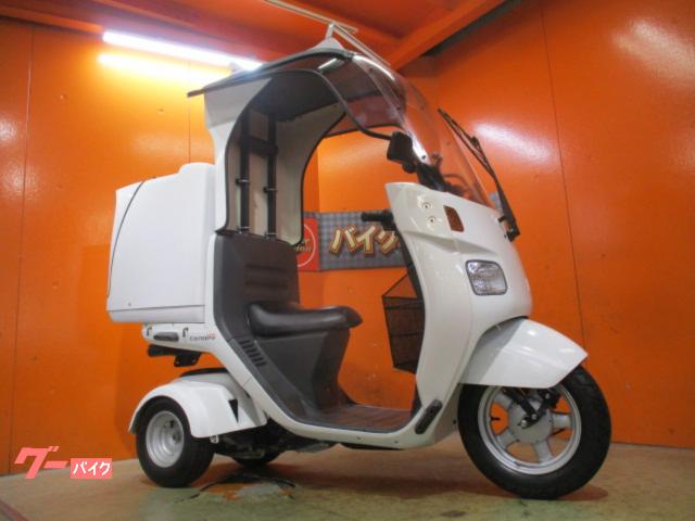 ジャイロキャノピー　２０１６年　ミニカー改造済　ノーヘル乗車ＯＫ　ＴＳデリバリーＢＯＸ　ワイドスクリーン　前後サイドバイザー