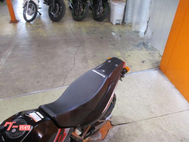 カワサキ KSR110 2004年モデル シュネーホワイト 前後