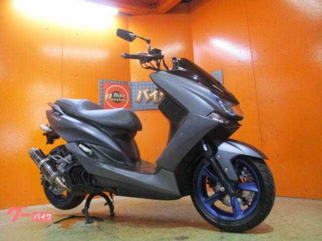 マジェスティＳ　２０１８年モデルチェンジ後ＳＧ５２ｊモデル　ＣＯＲＥＳフルエキマフラー　取説完備　マットダークイッシュグレーメタリ