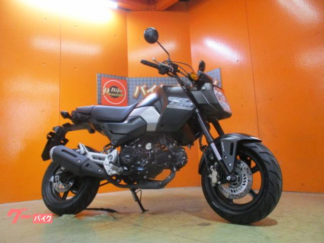 グロム　ＡＢＳ　２０２４年現行モデル　マットガンパウダーブラックメタリック　純正フルノーマル車両