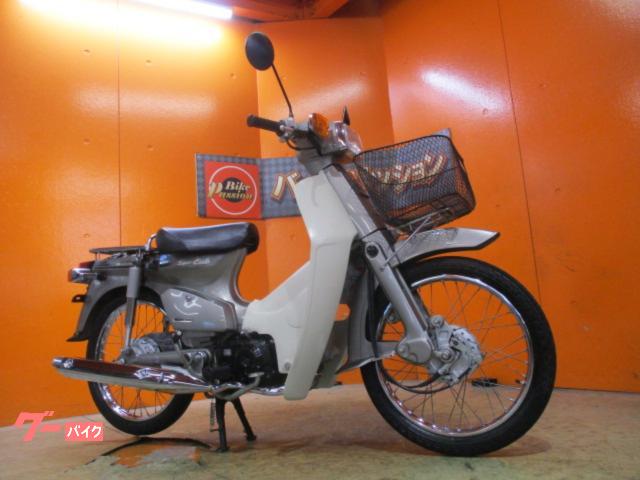 スーパーカブ５０　ＡＡ０１国内製造モデルカスタム　純正セル付き　４速モデル　Ｆキャリア　Ｆバスケット　鉄カブ　純正フルノーマル車両