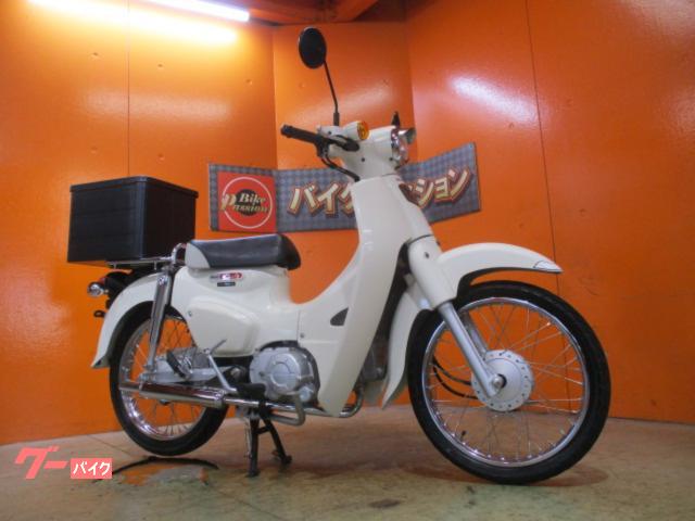 スーパーカブ１１０　２０２０年マイナーチェンジ後モデル　社外ステンレスフルエキマフラー　ビジネスＢＯＸ