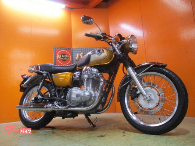 Ｗ８００　２０１２年モデル　ＥＴＣ　純正鍵２本　純正フルノーマル車両　キャンディーゴールドスパーク