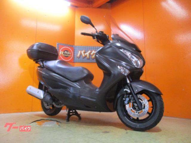 バーグマン２００　２０１９年モデル　ＥＴＣ　リアキャリア　ＢＯＸ　純正鍵２本　ノーマル車両