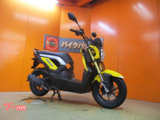 ズーマーＸ　２０１３年国内モデル　マリゴールドイエロー　純正フルノーマル車両　純正キー２本