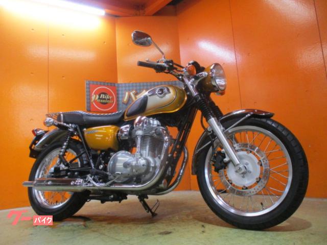 Ｗ８００　２０１２年モデル　ＥＴＣ　純正鍵２本　純正フルノーマル車両　キャンディーゴールドスパーク