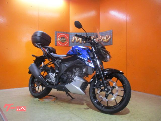 GSX−S125 ABS 2023年DL32Dモデル リアキャリアBOX USB電源 ヘルメットホルダ