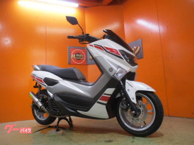 NMAX ABS 2018年SED6J RPMフルエキマフラー フェンダーレス 純正鍵2本 ホワイトメタリック