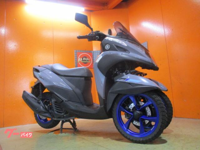 トリシティ１５５　ＡＢＳ　２０２０年モデル　ＥＴＣ　前後スパイクタイヤ　純正鍵２本　純正フルノーマル車両