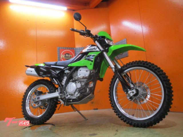 ＫＬＸ２５０　２０１１年　Ｆｉモデル　ＲＳＶ社外マフラー　フェンダーレス　ライムグリーン