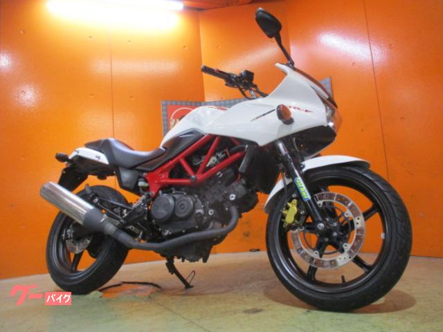 ＶＴＲ２５０Ｆ　２０１３年　左右アジャスター機能付社外レバー　パールサンビームホワイト