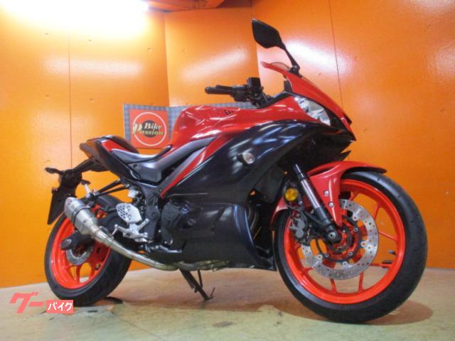 ＹＺＦ−Ｒ２５　ＡＢＳ　２０２１年倒立フォークモデル　カスタム外装　社外ステンレスフルエキマフラー　純正鍵２本